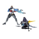 Hasbro Overwatch Ultimates Series E6495 ANA (Shrike) Skin/ SOLDIER: 76 and Dual Pack Figures - 6-inch / 15cm Collectible Video Game Action Figure 2 pack with Accessories - 2018- E6376 Assortment