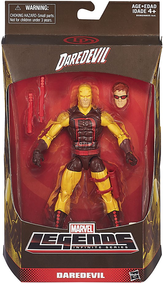 Marvel Legends 6-Inch  Daredevil Action Figure Rhino BAF wave exclusive