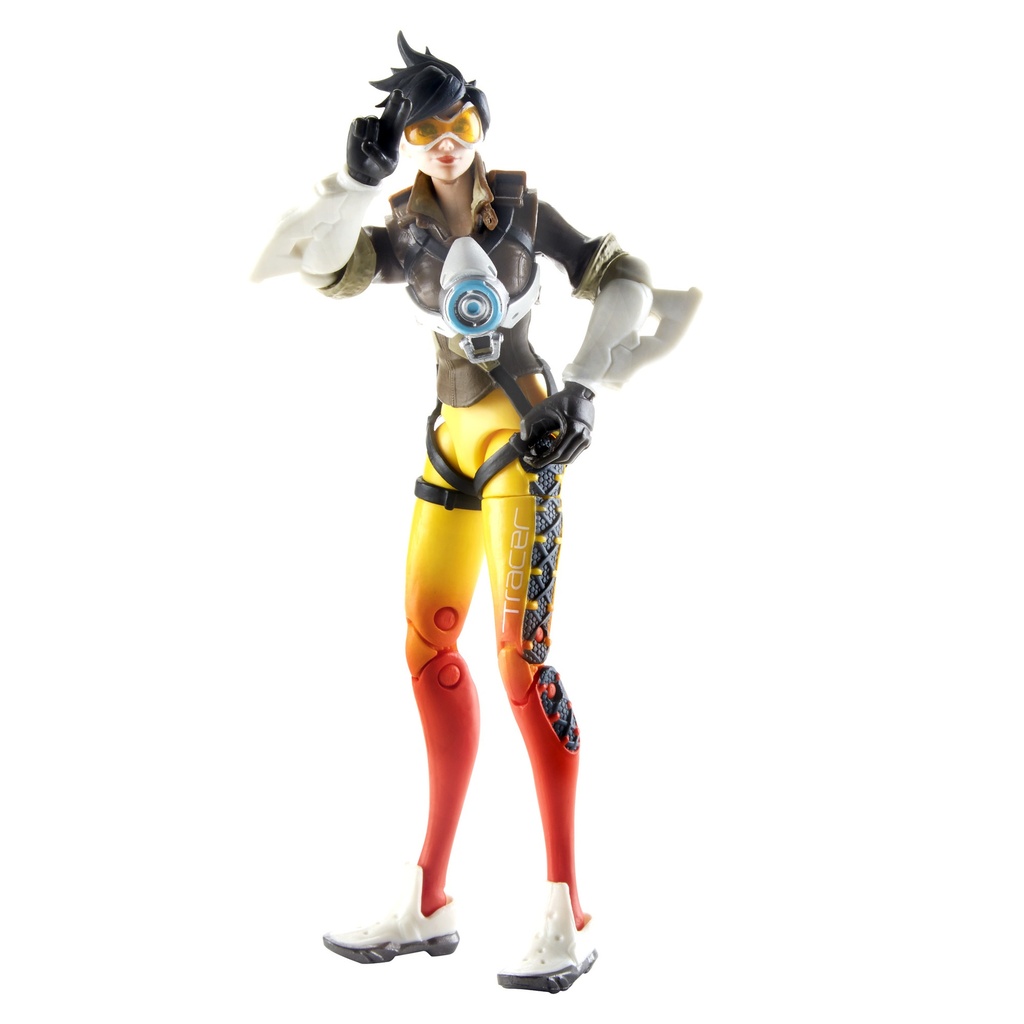 Hasbro Overwatch Ultimates Series E6488 TRACER 6-inch / 15cm Collectible Video Game Action Figure with Accessories - E6388 Assortment - 2018
