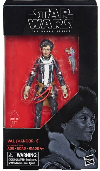 Star Wars The Black Series N°71 VAL (VANDOR-1 Smuggler - Solo Film) 6-Inch / 15cm Action Figure - Red Line Assortment