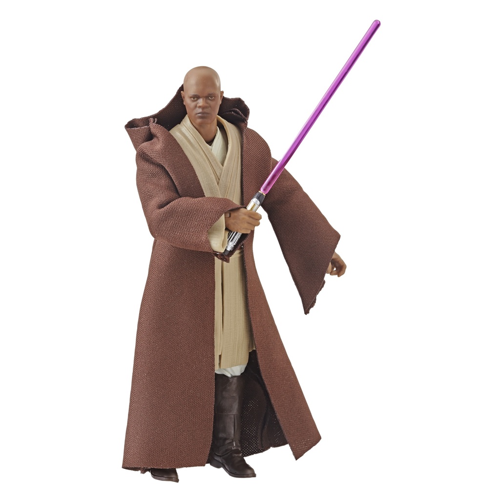 Hasbro Star Wars the Black Series N°82 MACE WINDU Figure 6 Inch / 15cm Action Figure - Ep. II AotC - Jedi Master
