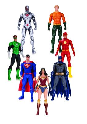 Justice League DC Rebirth Action Figure 7-Pack box set