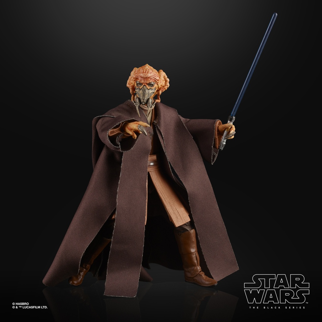 Star Wars The Black Series 6 inch Plo Koon Action Figure hasbro Attack of the Clones