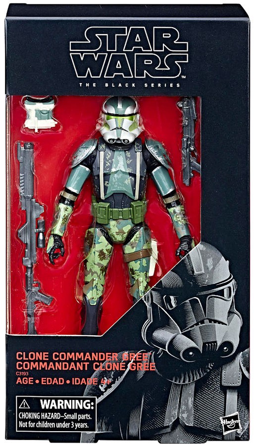 Star Wars the Black Series Commander Gree 6 Inch Action Figure Exclusive Revenge of the Sith