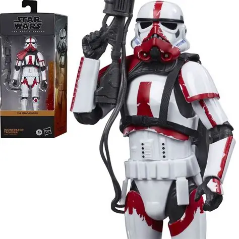 Hasbro Star Wars the Black Series Incinerator Trooper 6-Inch / 15cm Action Figure - The Mandalorian TV Series