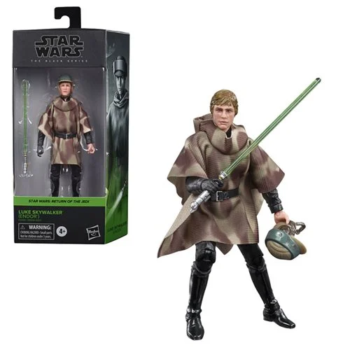 [Episode VI E6 - Return of the Jedi] STAR WARS the Black Series Luke Skywalker (Endor) Toy 6-Inch return of the jedi