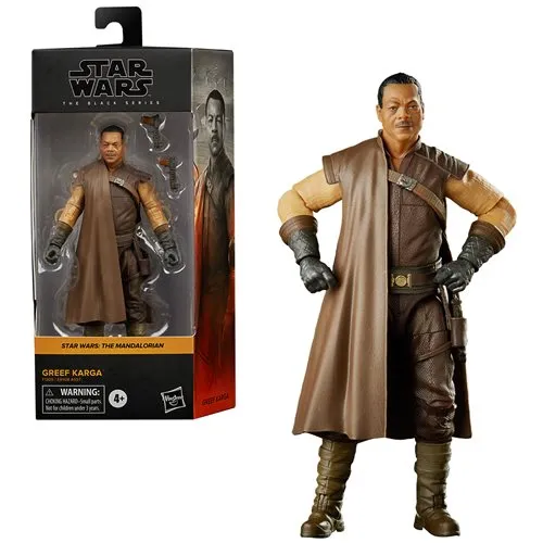 [The Mandalorian TV Series] Hasbro Star Wars the Black Series Greef Karga Toy 6-Inch Scale the Mandalorian Collectible Action Figure, Toys for Kids Ages 4 and up 6