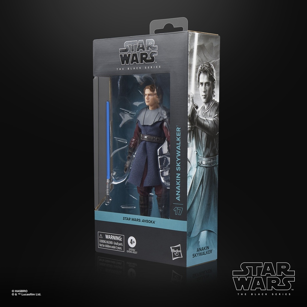 Star Wars the Black Series N°17 Anakin Skywalker - World Between Worlds version (Ahsoka TV Series) - 6-Inch / 15cm Action Figure - Galactic / Chromatic Assortment