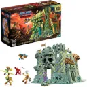 MEGA CONSTRUX Masters of the Universe Castle Grayskull Product Code GGj67 - 3508 Construction Piece Set - RARE!!! - Mega Bloks - Includes He-Man (a.k.a. Prince Adam), The Goddess (a.ka. Teela transformed), Man-at-Arms, Sorceress, Skeletor, & Beast Man mini-figures included!