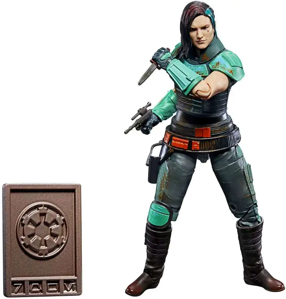 Cara Dune Star Wars the Mandalorian Black Series 6" Action Figure as Shown in Pictures
