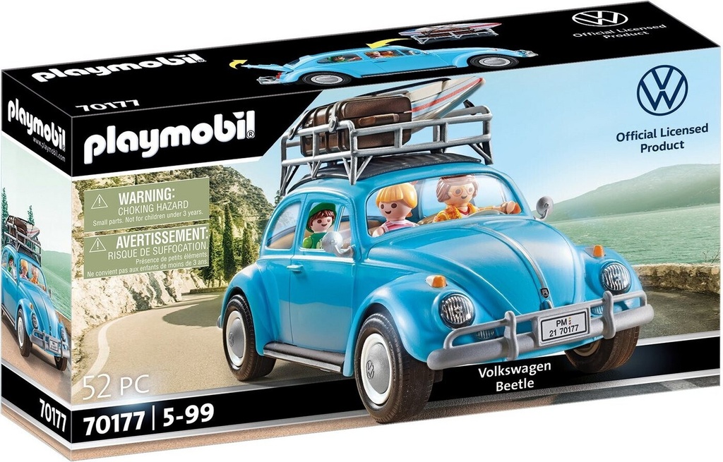 Playmobil 70177 Volkswagen Beetle building set for Children Ages 5+