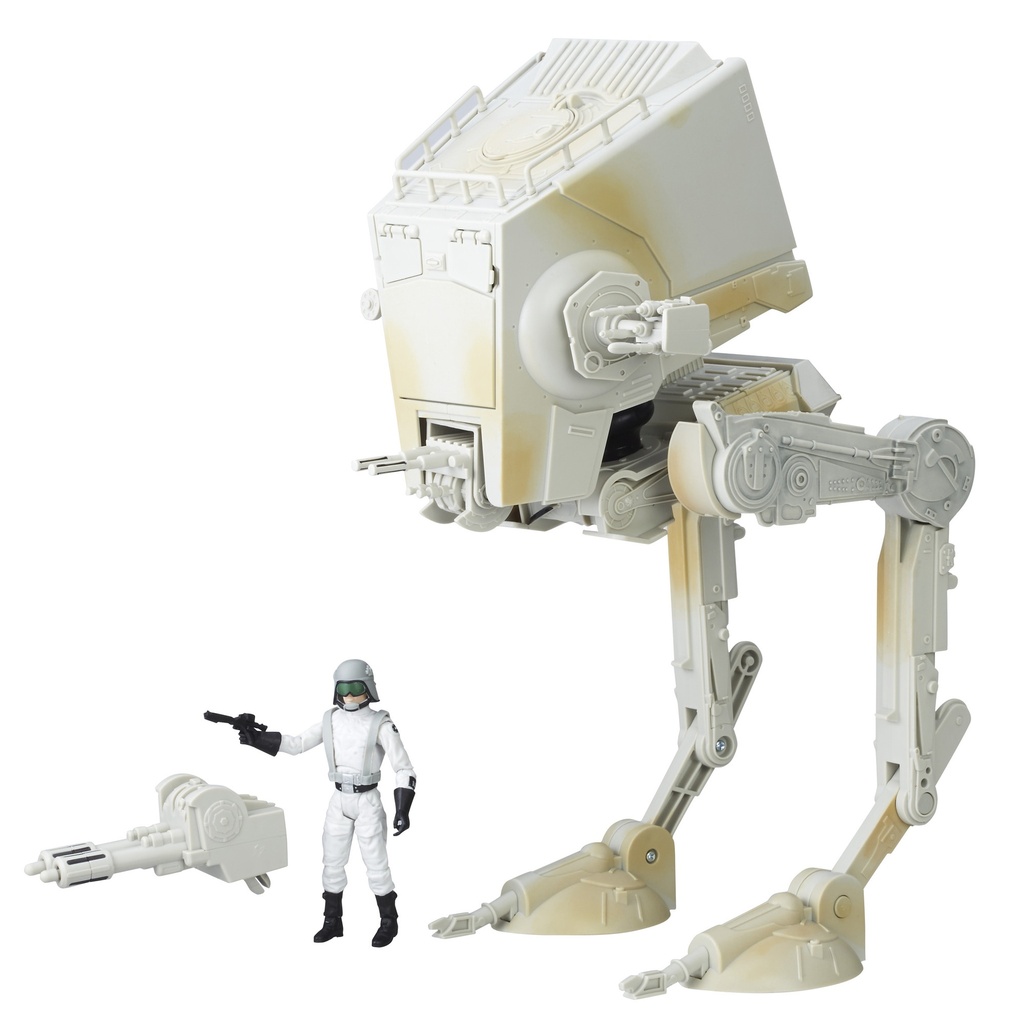 Star Wars The Black Series 3.75 scale Imperial at-at vehicle + Driver Figure