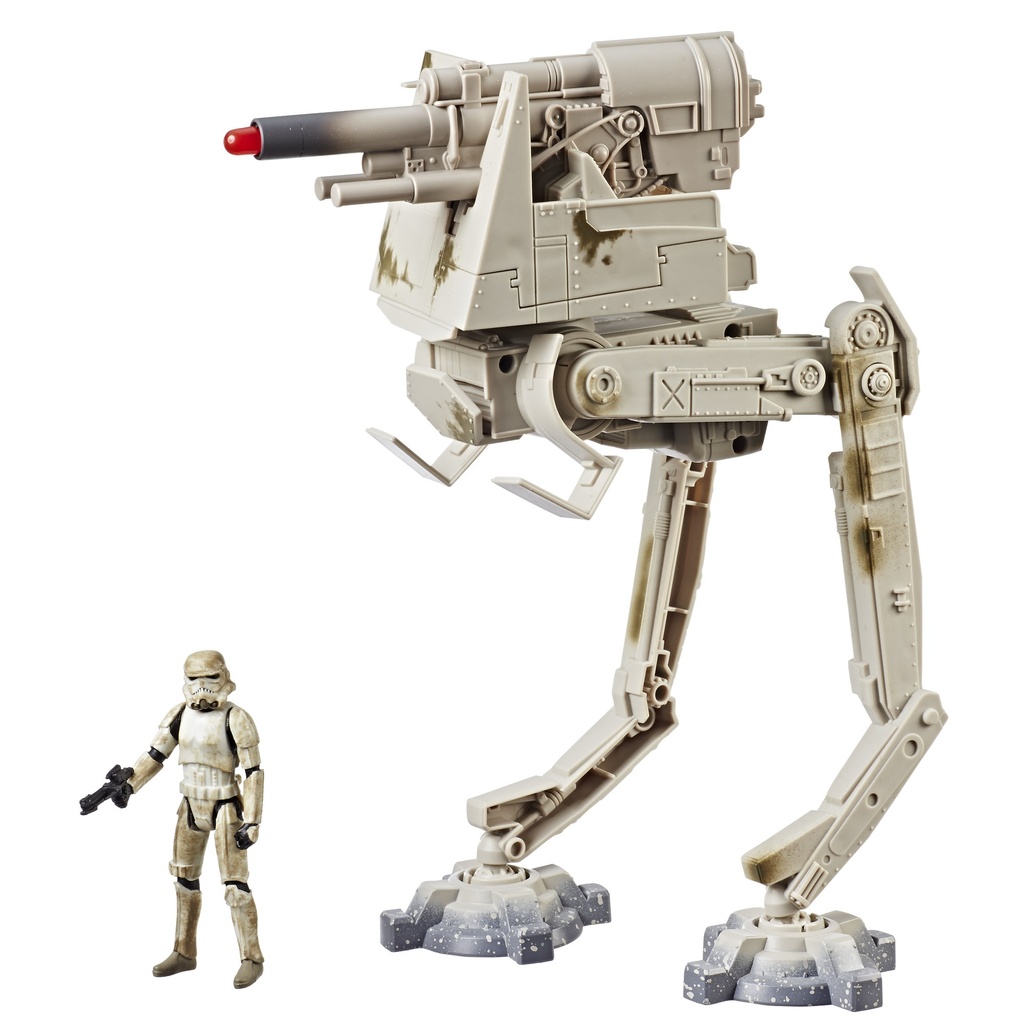 Star Wars Force Link 2.0 at-DT Imperial Walker with Stormtrooper (Mimban) Figure 3.75 scale Solo a Star Wars Story