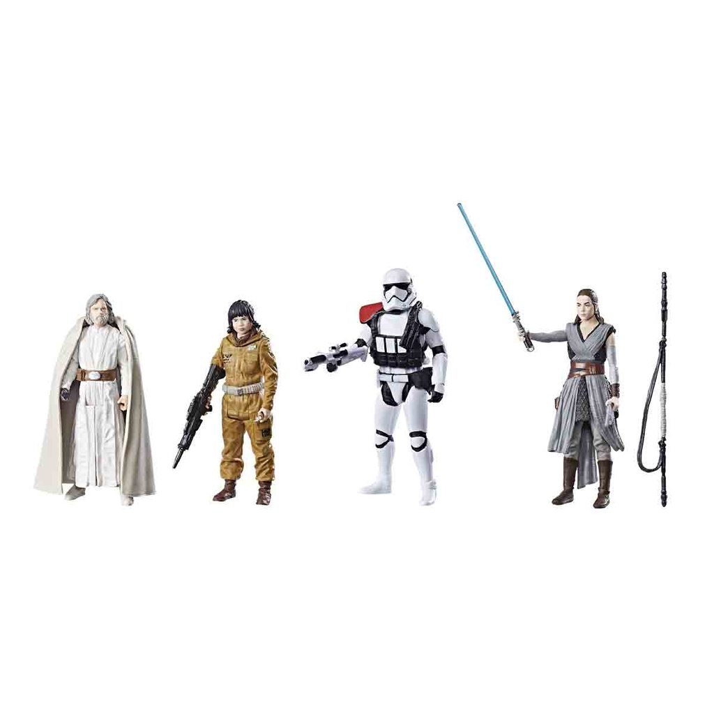Star Wars The Last Jedi 4 pack exclusive 3.75 action figures