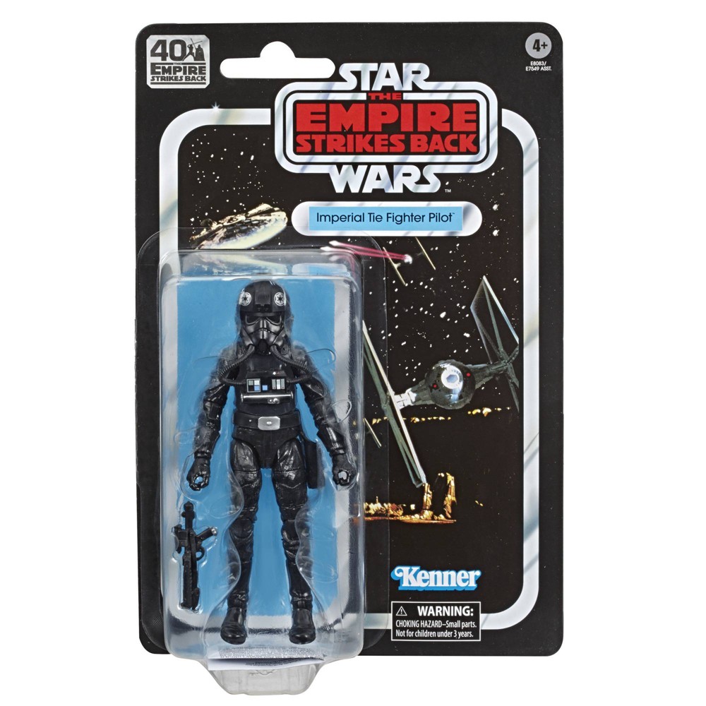 Star Wars the Black Series 40th Anniversary Imperial Tie Fighter Pilot 6 inch Action Figure