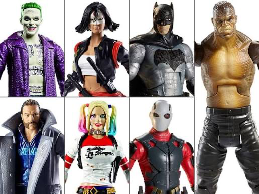 DC Multiverse Mattel - Killer Croc BAF wave set of 6 + exclusives