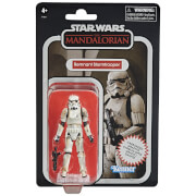 Hasbro Star Wars Vintage Collection Carbonized REMNANT STORMTROOPER (Dirty Armor) 3.75-Inch / 10cm action figure - F1421 The Mandalorian TV Series (Grogu / The Child) Season 1 Graphite