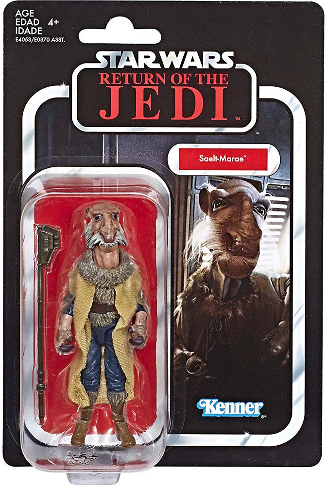 Hasbro Star Wars The Vintage Collection VC132 SAELT-MARAE (Yakface) 3.75-Inch / 10cm Action Figure - Episode VI Return of the Jedi E6 RotJ - E4053