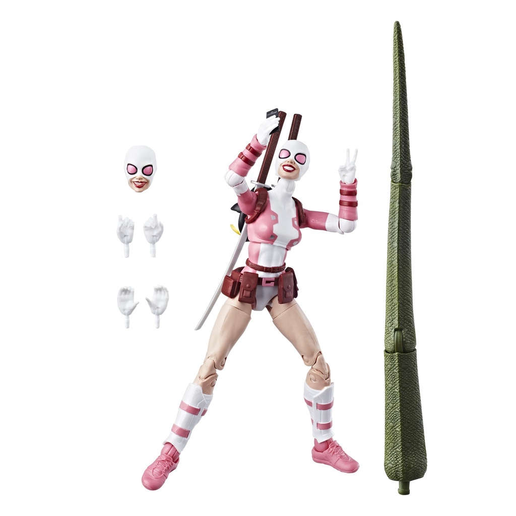 Hasbro Marvel Legends Series The Unbelievable GWENPOOL 6-inch / 15cm Action Figure - Spider-Man Assortment Lizard BaF 2018