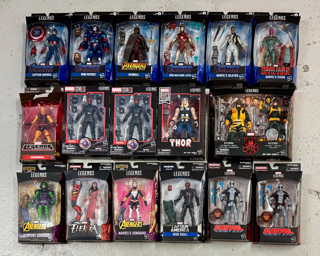 Reserved Marvel Legends Bundle for Giulio Montagner