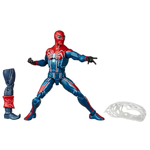 Hasbro Marvel Legends Series Demogoblin BaF Assortment VELOCITY SUIT SPIDER-MAN E8121 - 6-inch / 15cm Action Figure - 2019 GamerVerse Version