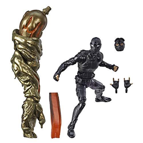 Hasbro Marvel Legends Series SPIDER-MAN (Stealth Suit) E3957 - 6-inch / 15cm action figure - Spider-Man: Far from Home - Molten Man BaF 2018