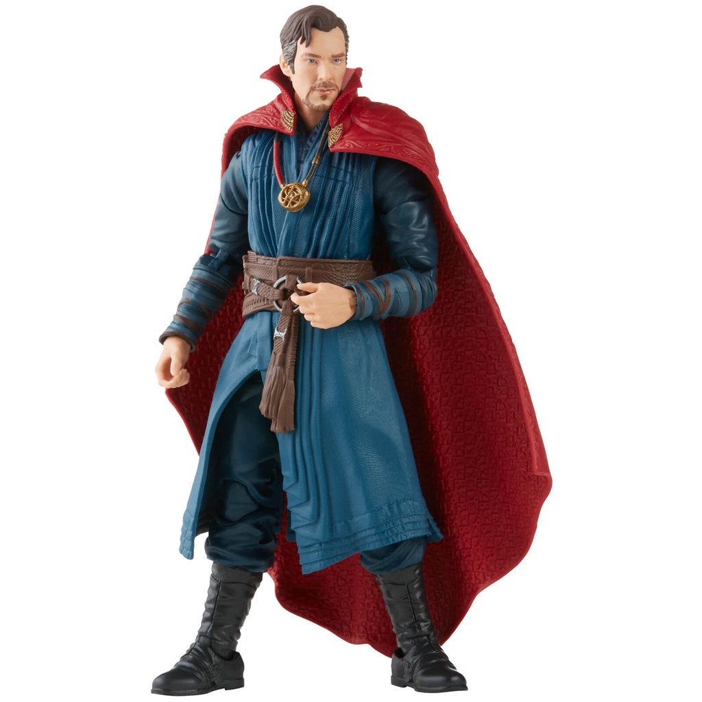 Hasbro Marvel Legends Spider-Man Series DOCTOR STRANGE F3023 - 6-inch / 15cm Action Figure + 2 Accessories & Armadillo BaF 1 Build-a-Figure piece - Dr. Steven Strange No Way Home Film version