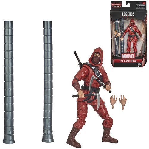 Hasbro Marvel Legends Spider-Man Series THE HAND NINJA (Red Version) F0261 - 6-Inch / 15cm Action Figure - Stilt-Man Assortment 2021
