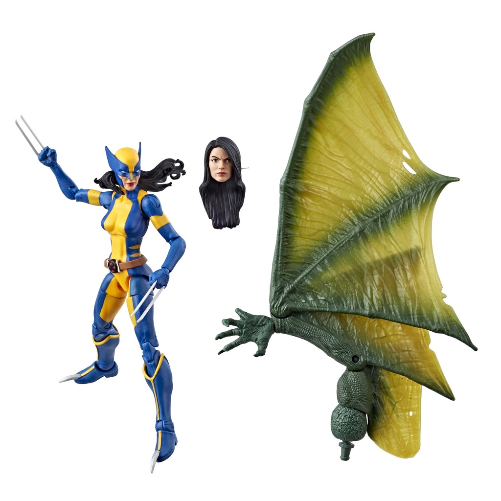 Hasbro Marvel Legends Series WOLVERINE Laura Kinney X-23 - 6-inch / 15cm Action Figure - Deadpool Wave 2 Assortment - Sauron BaF Wave - New, Sealed C8.5+ (possible slight dents, scratches, creases, etc.)