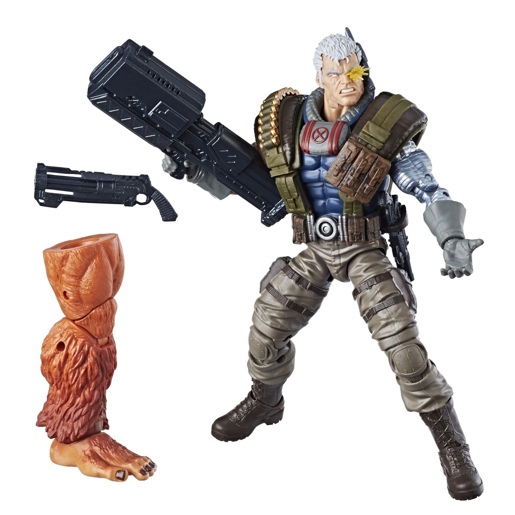 Hasbro Marvel Legends Deadpool Series CABLE (Comic Book Version) 6-inch / 15cm Action Figure - Sasquatch BaF Assortment 2017 -