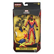 Hasbro Marvel Legends Deadpool SUNSPOT 6-inch / 15cm action figure Includes 2 accessories - 2020 Wave 3 Strong Guy BaF assortment - E9307 - X-Men
