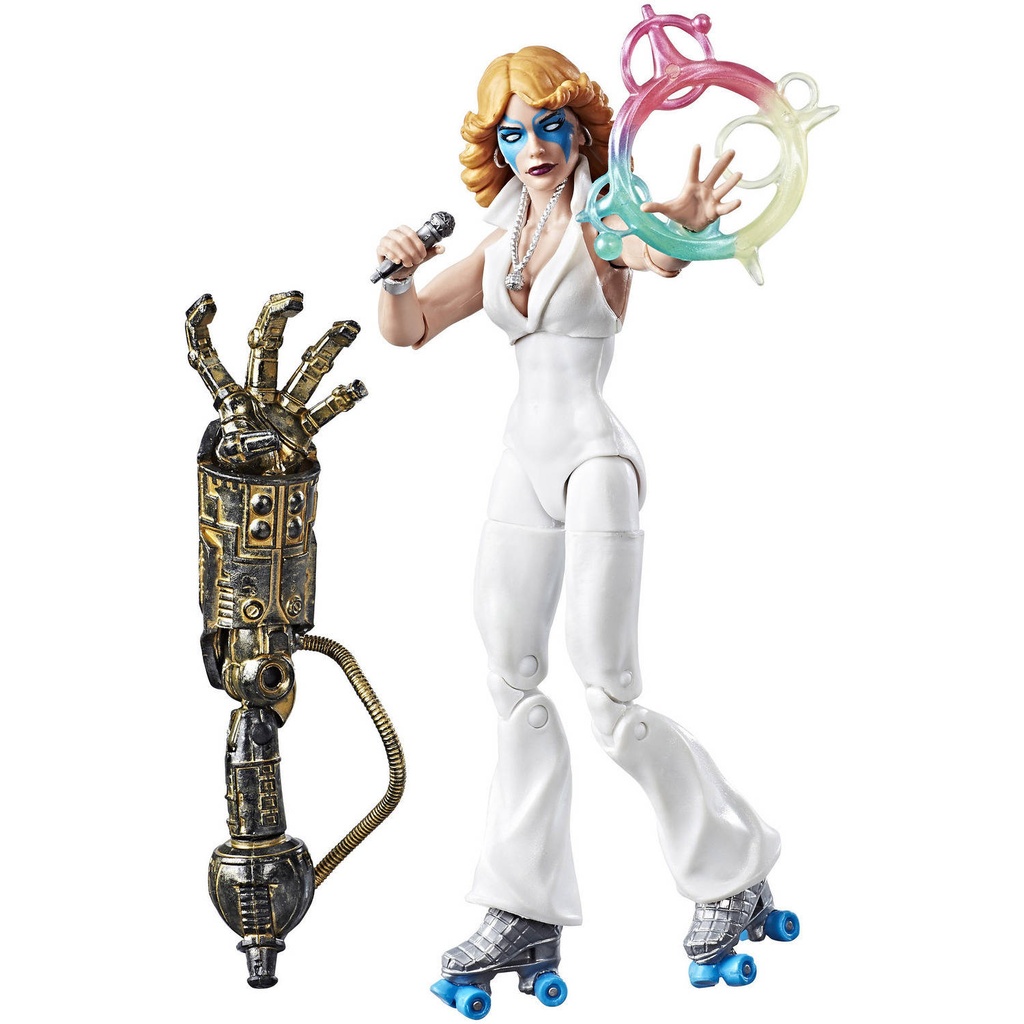 Hasbro Marvel Legends X-Men Series 2 DAZZLER 6-inch / 15cm action figure C0364 - Warlock BaF Assortment B8343 - sound & light mutant - C8.5+ Very Good+ Packaging Condition - LAST ONE in stock!!!