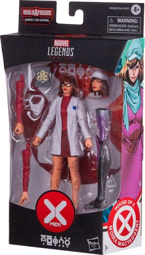 Hasbro Marvel Legends X-Men Series MOIRA MCTAGGERT 6-Inch / 15cm Action Figure + 5 Accessories - Tri-Sentinel BaF Wave F0169 Assortment - girlfriend / love interest of Professor X / Charles Xavier - LAST ONE!!!