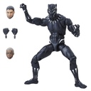 Hasbro Marvel Legends Black Panther Series BLACK PANTHER (T'Challa Film Version Defender of Wakanda) 6-inch / 15cm Action Figure - Okoye BaF Wave 1 Assortment 2017 - LAST ONE!!! C8.0 Packaging Condition G/VG new, sealed (dents, scratches, rubbing marks) - RARE VERSION!