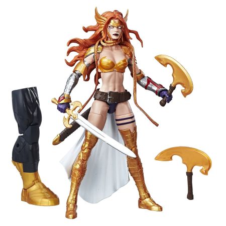Hasbro Marvel Legends Guardians of the Galaxy Series Marvel's ANGELA 6-inch / 15cm action figure - GotG Vol.2 Titus BaF Assortment Wave 1 - 2017 (Todd McFarlane Spawn original character) - Brother of Thor / Valkyrie