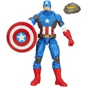 Hasbro Marvel Legends Captain America Infinite Series MARVEL NOW! CAPTAIN AMERICA 6-inch / 15cm action figure - Mandroid BaF Wave Captain America 2015 assortment with Mandroid Head Build-A-Figure part and shield - Marvel Now! Comic Book Series - C8.5 Packaging Condition (New, Sealed, slight wear) - LAST ONE in stock!!!