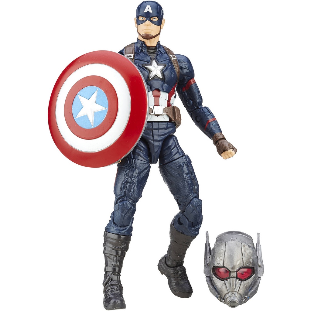 Hasbro Marvel Legends Captain America Series CIVIL WAR CAPTAIN AMERICA (MCU Version) 6-inch / 15cm action figure - Giant Man BaF Captain America Marvel Cinematic Universe Assortment 2015 - C8.2 Packaging Condition NSiB (New, Sealed with slight cardback crease, rubbing marks, and or scratches) - HTF!!!