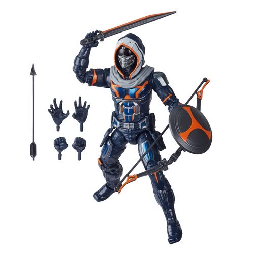 Hasbro Marvel Legends Series E8768  TASKMASTER (Film Version) - 2020 Black Widow Film / Comics Assortment - Crimson Dynamo BaF Series