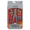 Hasbro Marvel Black Widow Legends Series E8713 BLACK WIDOW (Grey / Gray Suit Red Room Training) 6-inch / 15cm action figure - Walmart Exclusive 2019 - C8.4 NSiB (New, Sealed, slight dings, crease on rear card back, and slight rubbing marks) - LAST ONE!!!